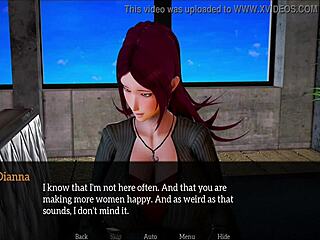 Cartoon hentai game features steamy homemade 3D erotic scenes