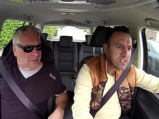 Sabine with big tits invites Reinhard to fuck