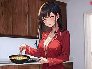 I watch my 18yo futanari stepsister creampie her pussy after screaming in orgasm