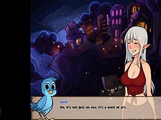 damn, this hentai wind disciple parody is soaking wet and wild!