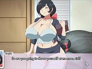 Waifu Hub S7 - Rumi MHA Parody Hentai Game Ep 1 Sucking Big Cock in Bunny Outfit