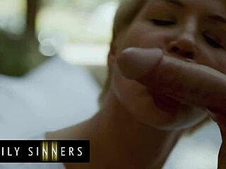 Kit Mercer's Tits Bounce Riding Stepson's Big Dick! So Beautiful!