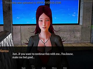 Cartoon hentai game features steamy homemade 3D erotic scenes