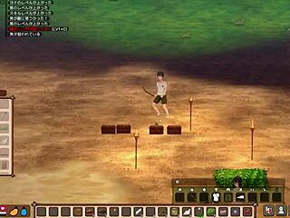 In Mad Island, player finds village and has sex with girl in crazy survival game