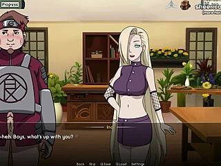 Naruto kunoichi trainer ino yamanaka sucks some dick and gets her tight little 18+ pussy creampied naruto anime hentai porn game part 7