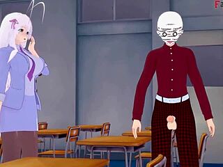 Akeno surprises with HS DxD NTR Madness 7 full movie on Patreon or Sheer FantasyKing3