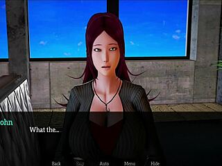 Cartoon hentai game features steamy homemade 3D erotic scenes