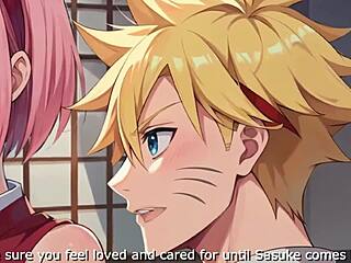 Sakura Haruno and Boruto Star in Wild 3D Hentai Action