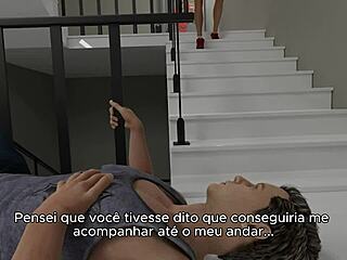 kayleighs staircase challenge legendado simpathi
