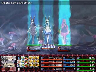 black souls 2 episode 22 featuring alice edith and lorina in hentai style