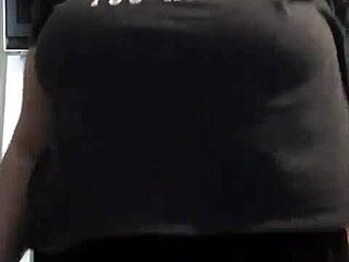 Behind the Scenes with Goddess Amanda and Her Big Tits