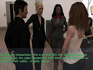 Wife and stepmother playing naughty games with amateurs.