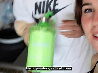 Gym Trainer Pushes Me Hard with Sweaty Big Ass Workout Session