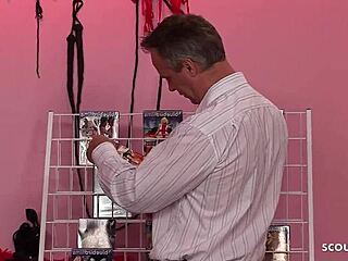 Black Hair Sexdoll Kaia Kane in FFM Threesome Action