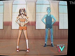 Eri-chan's intriguing home workout routine