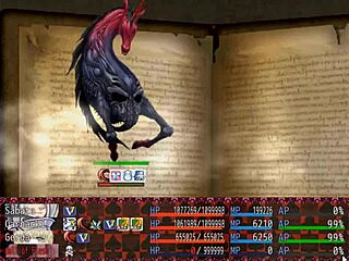 black souls 2 episode 22 featuring alice edith and lorina in hentai style