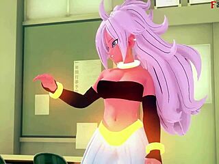 android 21 transformed in sheer dragon ball zex fantasy