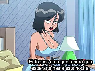 My stepmother catches me masturbating with my big cock!