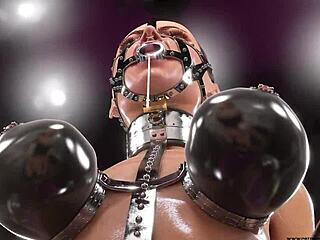 bound in 3d bdsm comics, feeling the intense femdom thrill