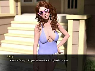 pine falls 3d hentai game with big tits and boobs