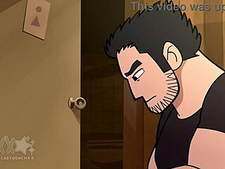 Lucas lee explores his gay side with walace in a cartoon adventure