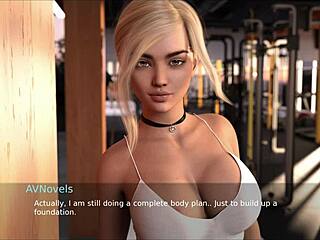 Summers gone 43 with gym and anime elements