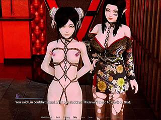 harem hotel game episode 137 with various rooms and events