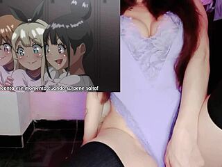 Students Experience First Orgy While Masturbating To Hentai Boku Ni Karem 3