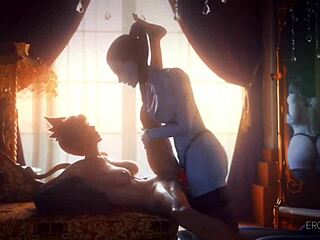 overwatch hentai cumpilation vol 1 in action