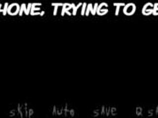 In portal porn demoniums parody hentai game episode 3, Morty's sister gives a fan a blowjob