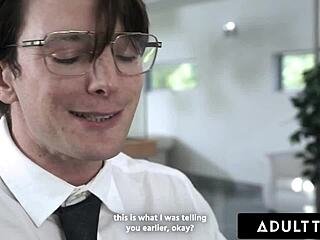 a threesome with two very horny sluts in lingerie