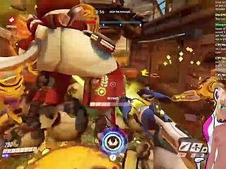 hey lewdneko, getting spanked while playing overwatch, huh?