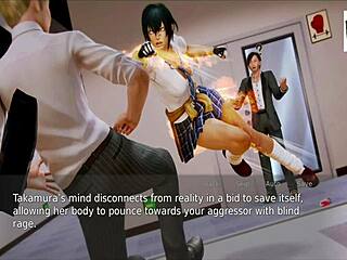 Exploring the academy in this hentai game anime part 155