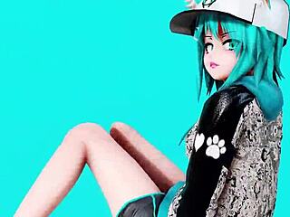 futa dominates with big cock in lewd gym