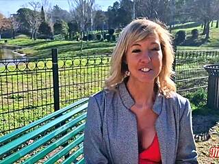 Emmy, that Belgian milf is so hot for ass!