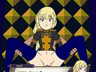 ppppu gaiden ingrid brandl galatea v1 blonde anime girl flashes tits on new zealand holiday