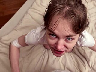 Step-Father Punishes Cheating Student in Taboo Encounter