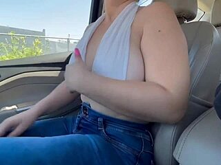 Uber driver reacts to my bold outdoor reveal