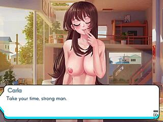 lets play gamer girls carla in dating sim