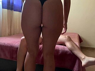 i got blindfolded by my wife for a wild mff surprise