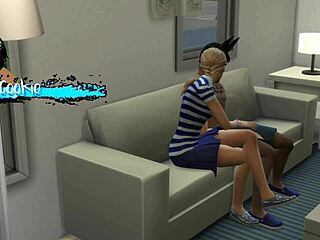 Playing around with neighbors in sims 4