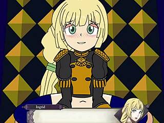 ppppu gaiden ingrid brandl galatea v1 blonde anime girl flashes tits on new zealand holiday