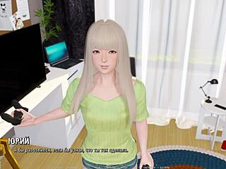 Cartoon cuckold gameplay unfolds in wild Ripples Part 7