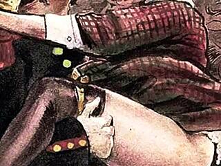 i love these vintage erotic drawings from japanese comics