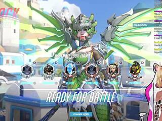 hey lewdneko, getting spanked while playing overwatch, huh?