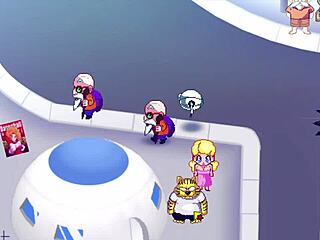 So, Vados in Kame Paradise 2 flashed huge boobs to Master Roshi.