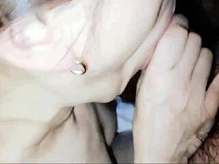 her blowjob technique is incredible, isn't it?