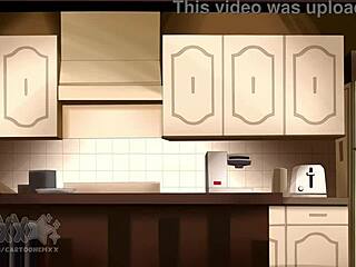 Lucas lee explores his gay side with walace in a cartoon adventure