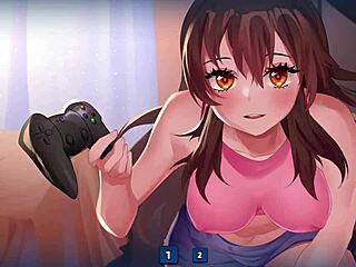 lets play gamer girls carla in dating sim