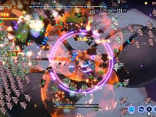 Bold discovery in Wings of Seduction hentai game: giant naked space waifu busts out big tits!